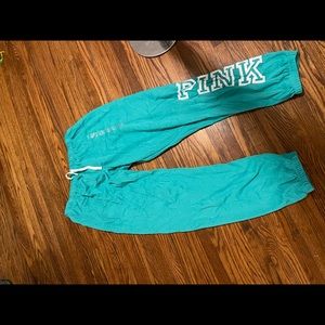 VS Teal sweatpants